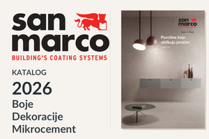 San Marco katalog proizvoda, dekorativne talijanske boje i tehnike, mikrocement, sustav podova, fasadni proizvodi